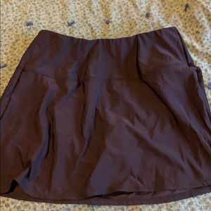 Miraclesuit black swim skirt 14
